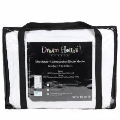 Dream House 4 Jahreszeiten Einziehdecke 155x220cm