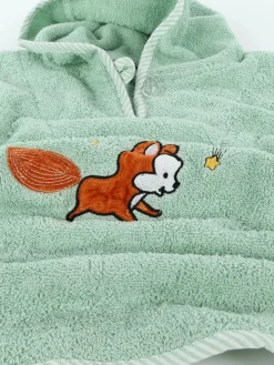 No Manufacturer Baby Badeponcho mit Mütze