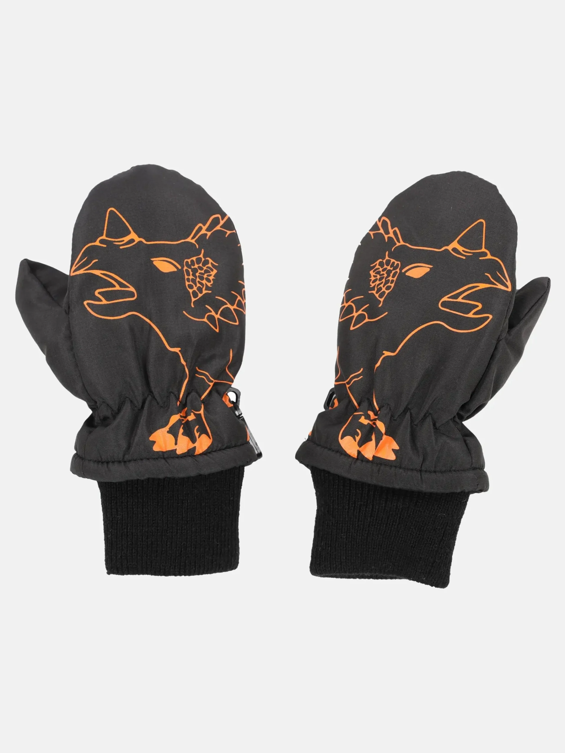 Kinder Stop + Go Baby Fäustlinge mit Print