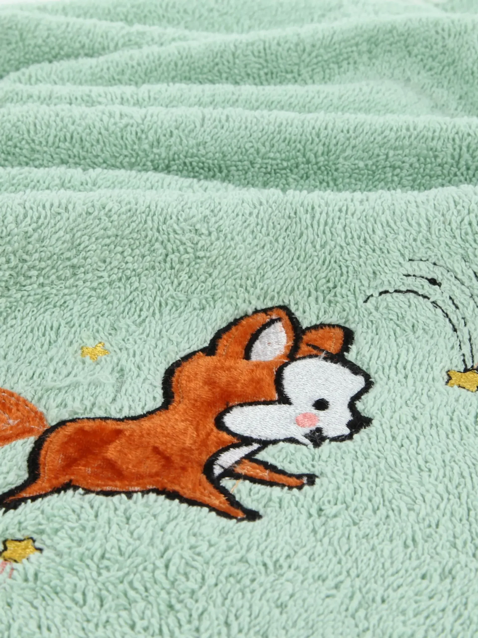 No Manufacturer Baby Handtuch mit Stickerei