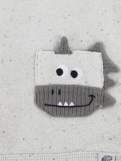 Kinder Bubble Gum Baby Jungen 3er Set, bestehend aus Pulli, Hose und Lätzchen