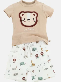 Kinder Bubble Gum Baby Jungen 2er Set bestehend aus Shirt und kurzer Hose