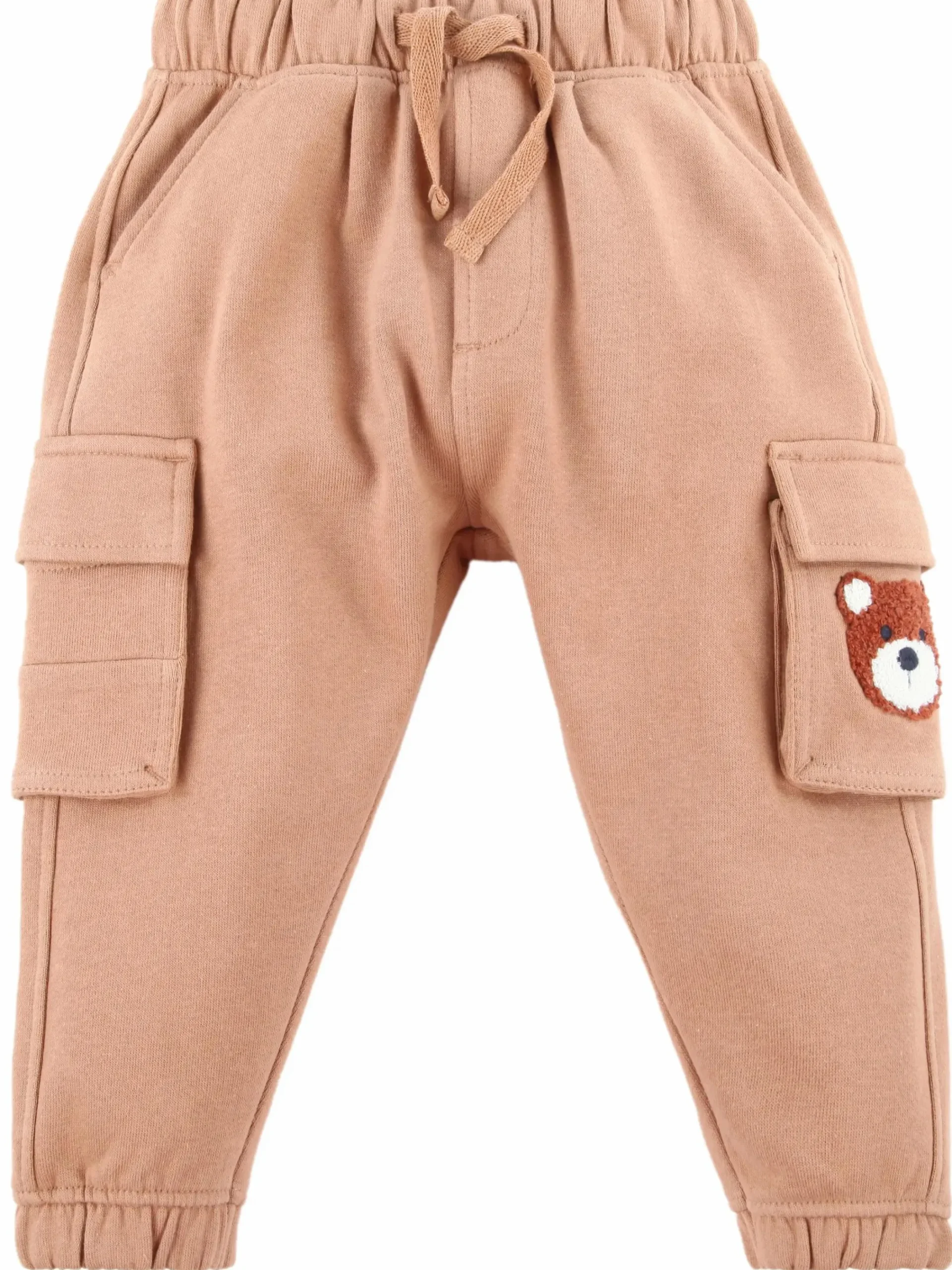 Kinder Bubble Gum Baby Jungen Hose mit Bären-Applikation