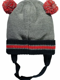 Kinder Bubble Gum Baby Jungen Mütze mit Pompoms als Öhrchen