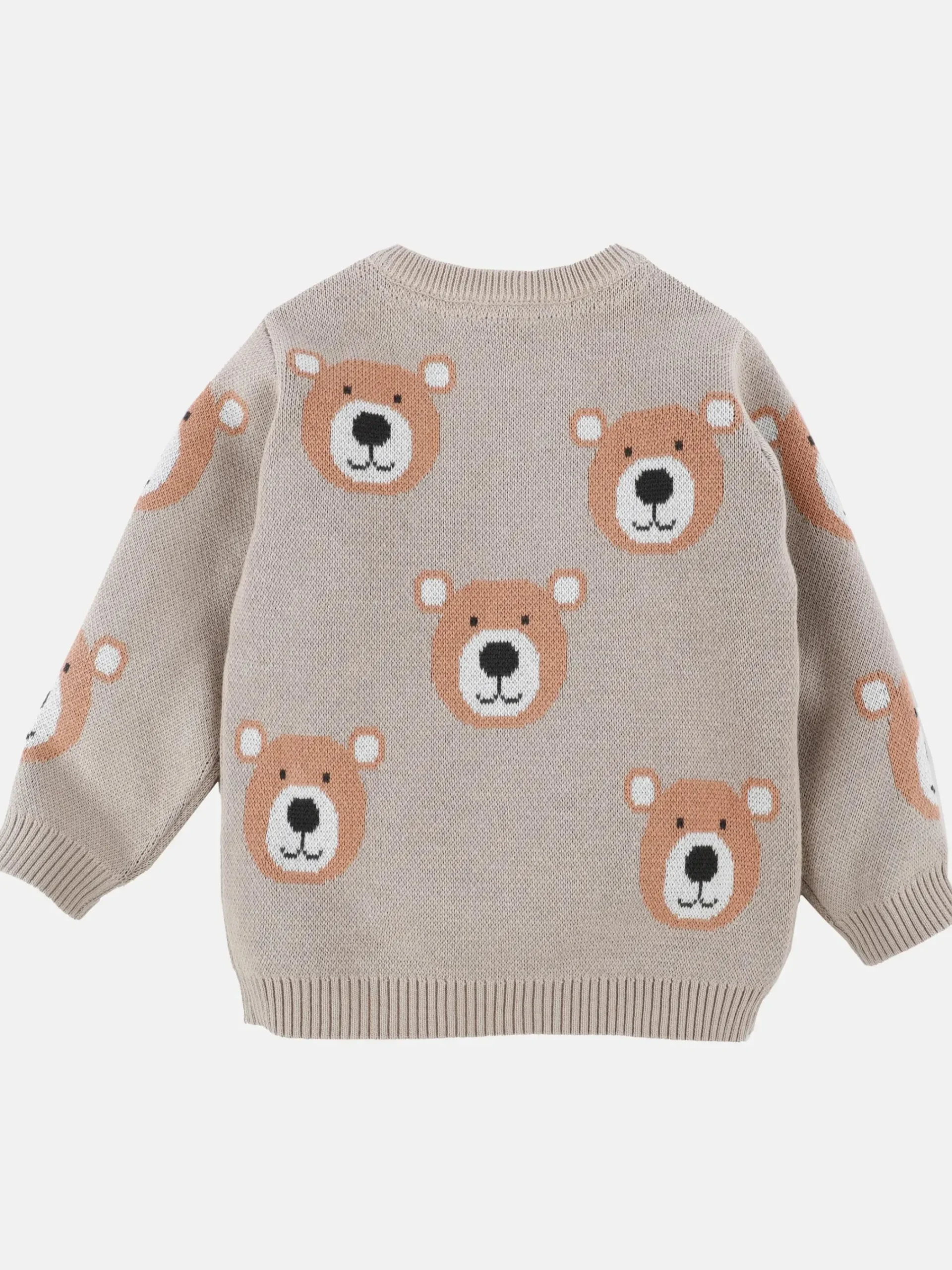 Kinder Bubble Gum Baby Jungen Pullover mit Teddymotiv