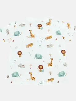 Kinder Bubble Gum Baby Jungen Shirt mit Alloverprint