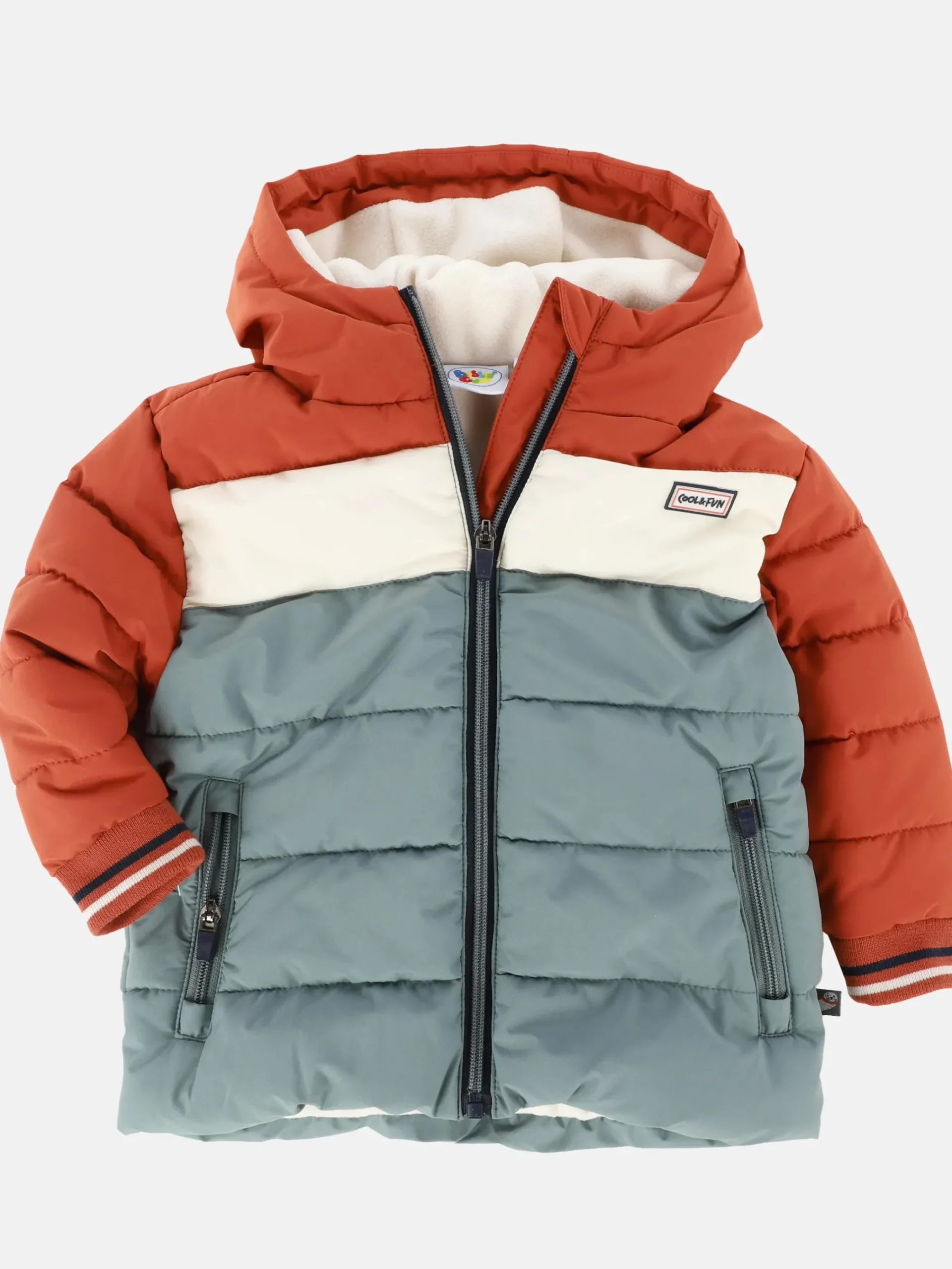 Kinder Bubble Gum Baby Jungen Steppjacke mit Kapuze