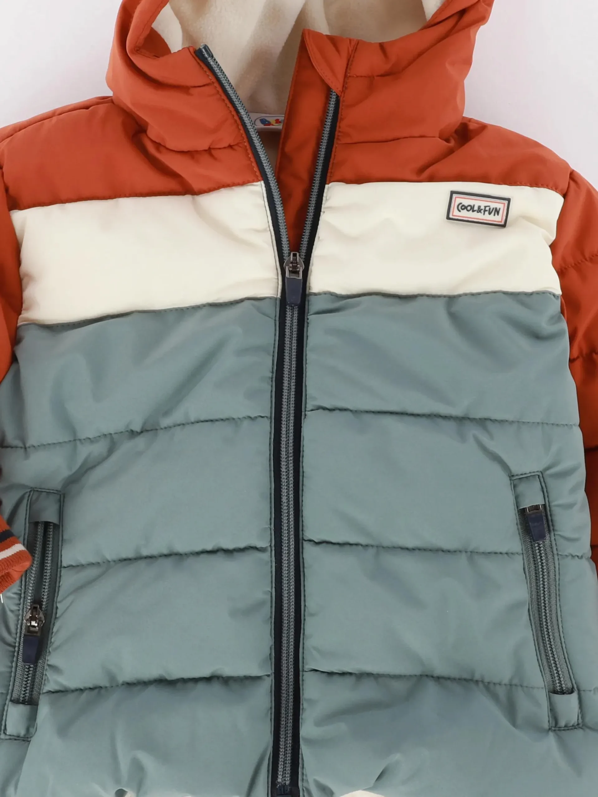 Kinder Bubble Gum Baby Jungen Steppjacke mit Kapuze