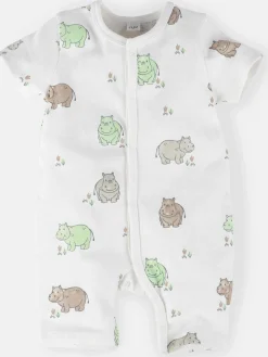 Kinder Bubble Gum Baby Jungen Strampler mit Nielpferd