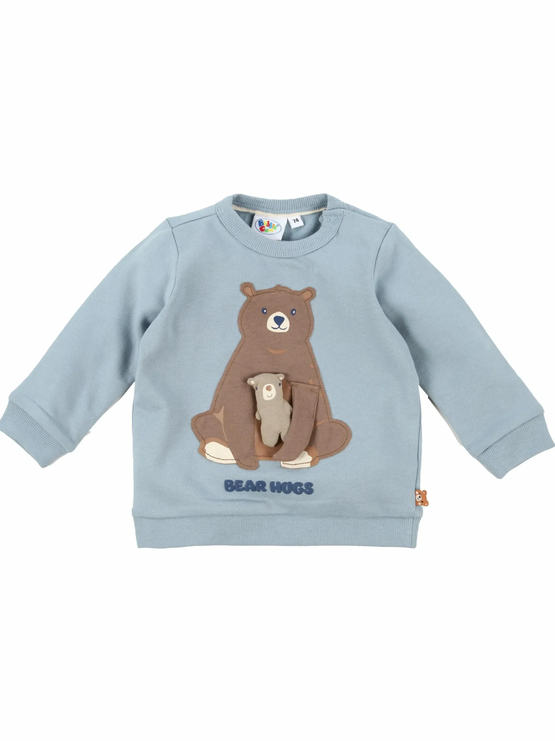 Kinder Bubble Gum Baby Jungen Sweatpullover mit Bärenmotiv