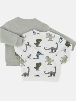 Kinder Bubble Gum Baby Jungen Sweatshirt im 2er Pack