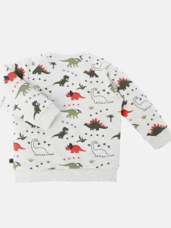 Kinder Bubble Gum Baby Jungen Sweatshirt mit Dinoprint