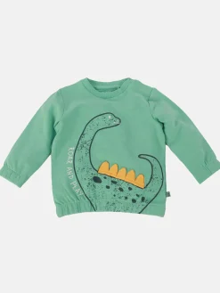Kinder Bubble Gum Baby Jungen Sweatshirt mit Dinoprint