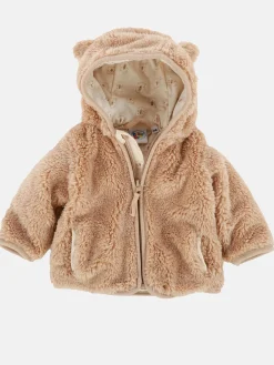 Kinder Bubble Gum Baby Kuscheljacke mit Kapuze und angesetzten Öhrchen