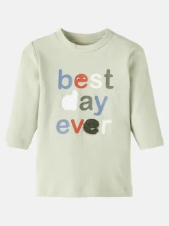 Kinder name it Baby Langarmshirt mit Print