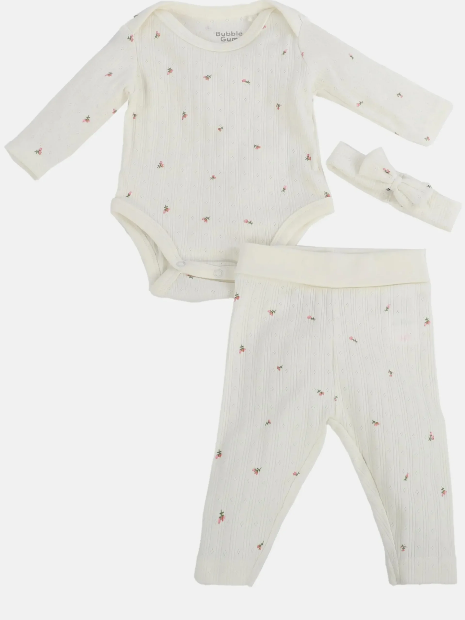 Kinder Bubble Gum Baby Mädchen 3er Set mit Stirnband