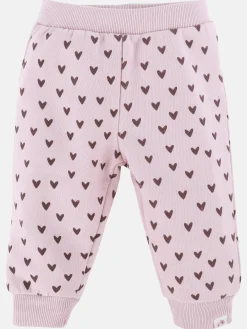 Kinder Bubble Gum Baby Mädchen Hose im 2er Pack, einmal uni, einmal gemustert