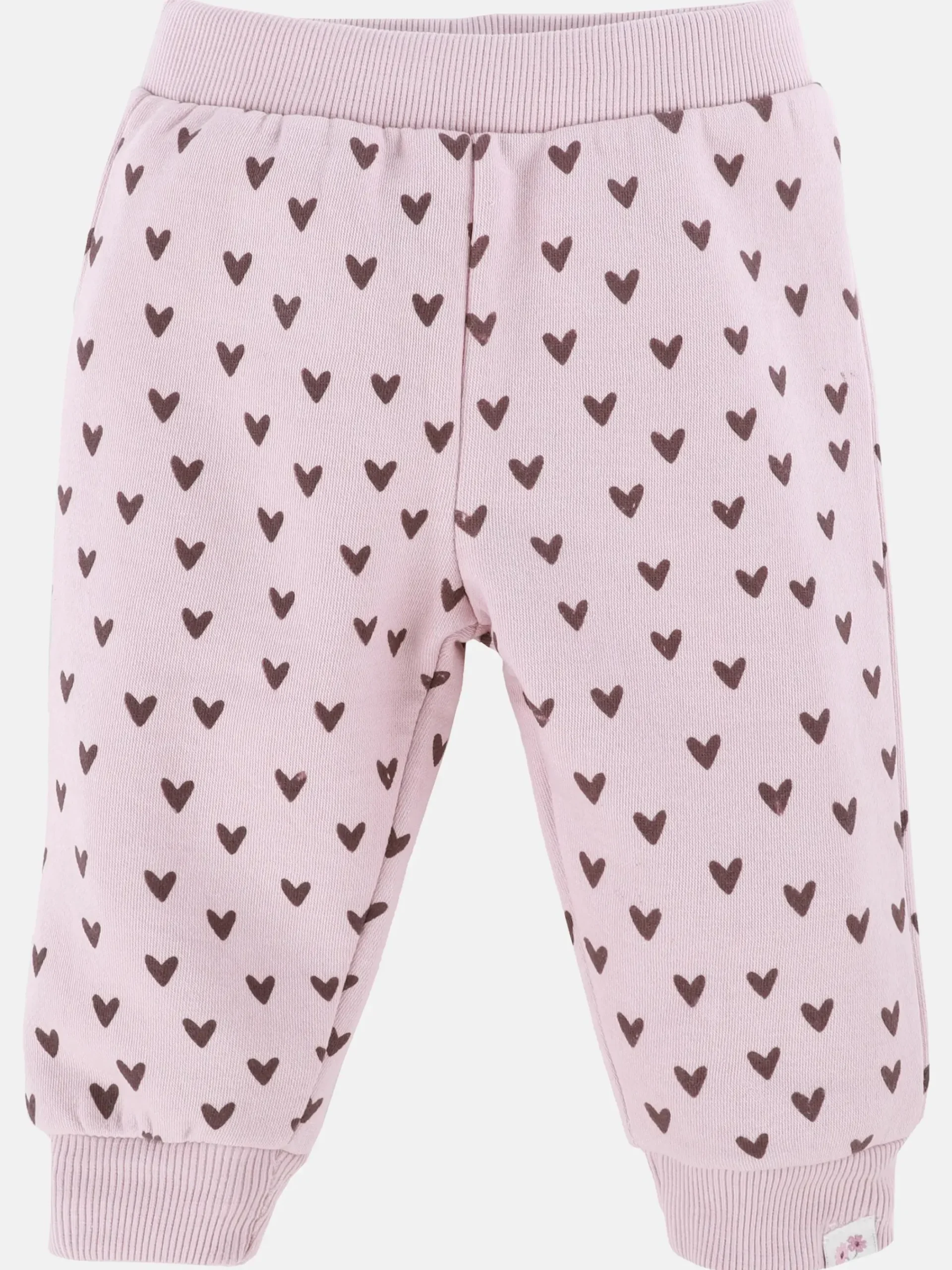 Kinder Bubble Gum Baby Mädchen Hose im 2er Pack, einmal uni, einmal gemustert