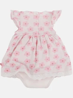 Kinder Bubble Gum Baby Mädchen Kleid mit Alloverprint