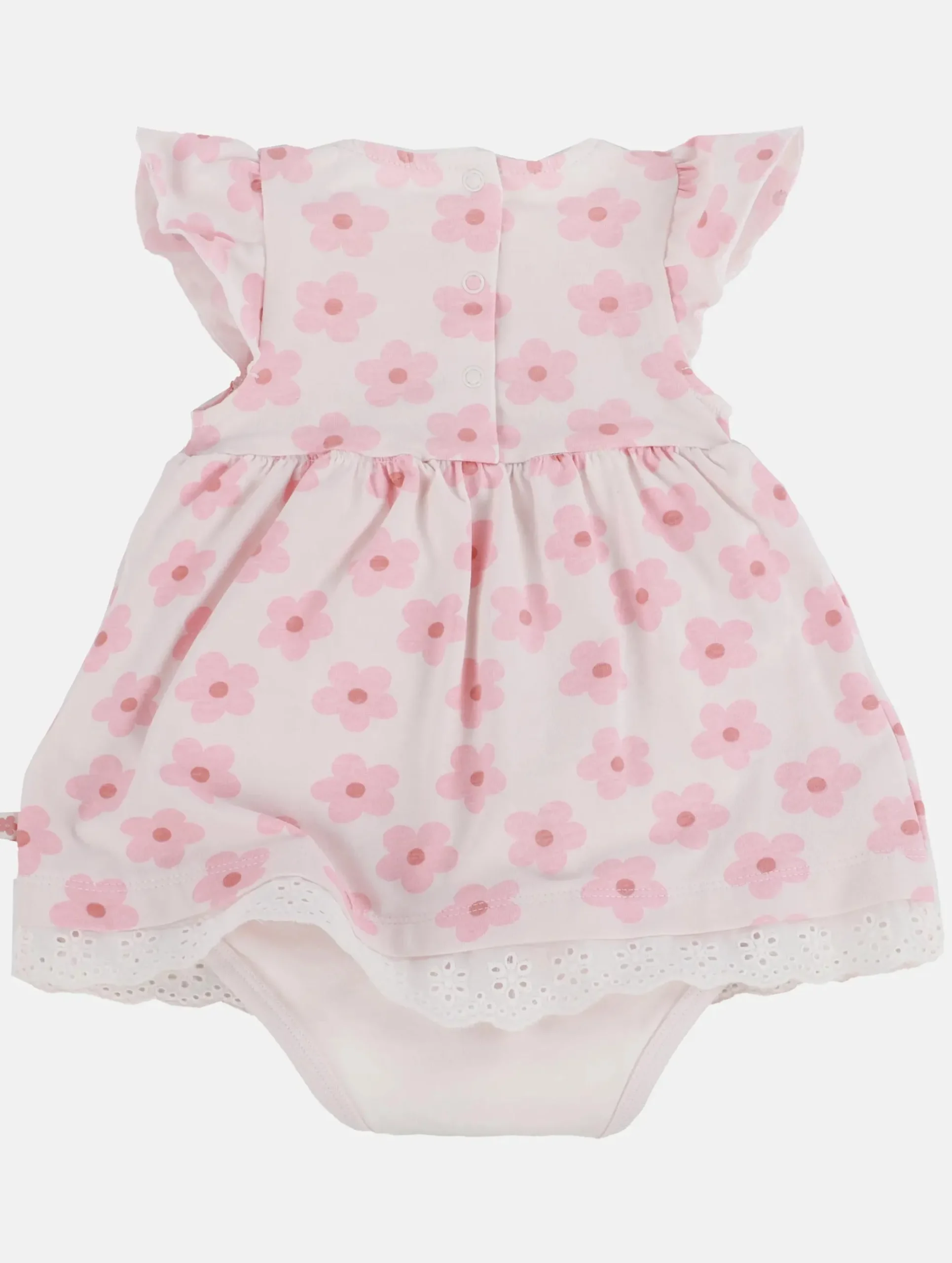 Kinder Bubble Gum Baby Mädchen Kleid mit Alloverprint