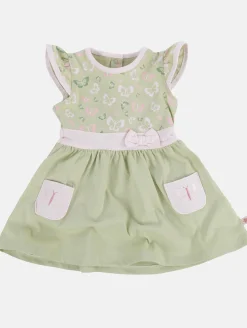 Kinder Bubble Gum Baby Mädchen Kleid mit Alloverprint