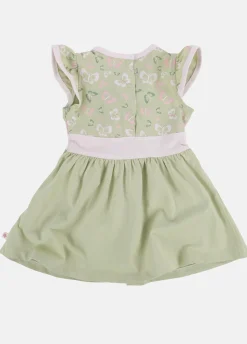 Kinder Bubble Gum Baby Mädchen Kleid mit Alloverprint