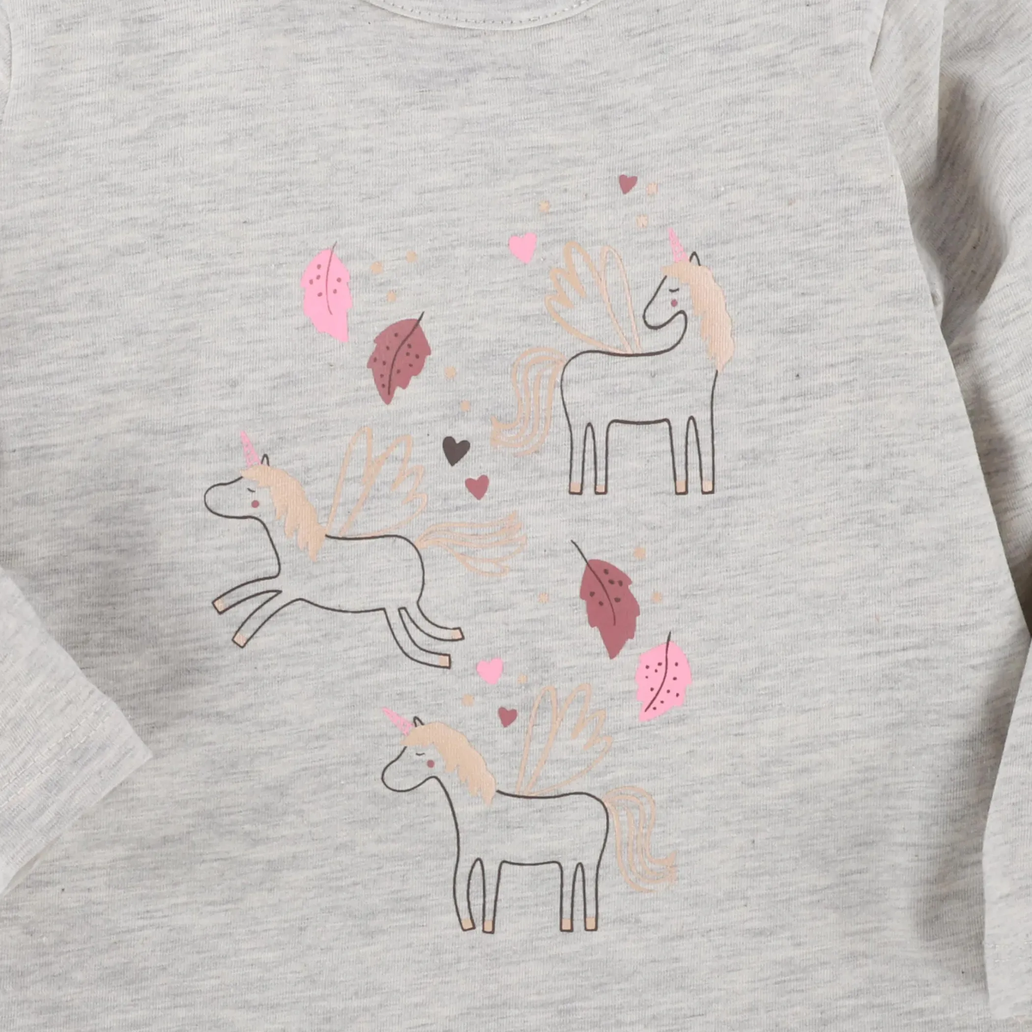 Kinder Bubble Gum Baby Mädchen Longsleeve mit Einhornprint