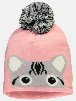 Kinder Bubble Gum Baby Mädchen Mütze mit Katzenmotiv