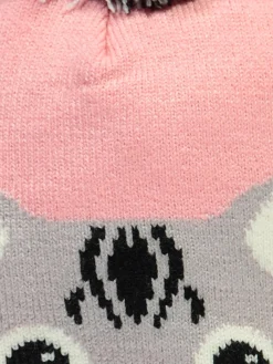 Kinder Bubble Gum Baby Mädchen Mütze mit Katzenmotiv