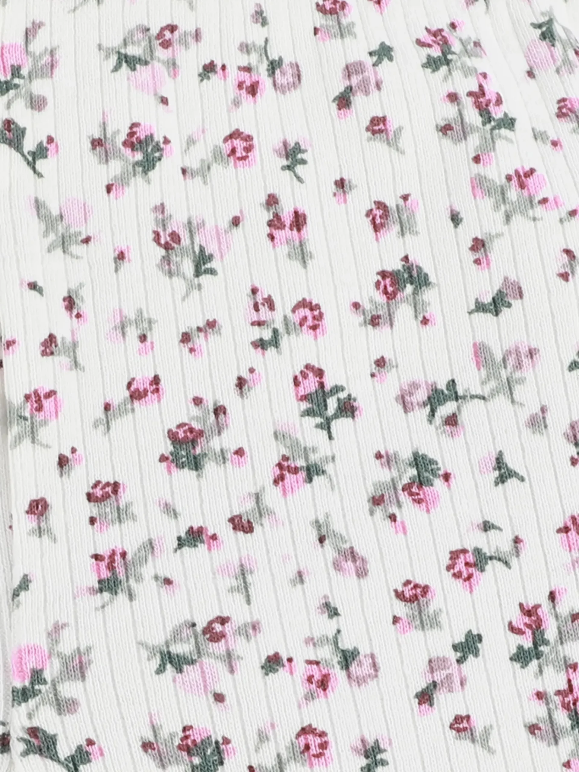 Kinder Bubble Gum Baby Mädchen Ripp Legings mit Alloverprint