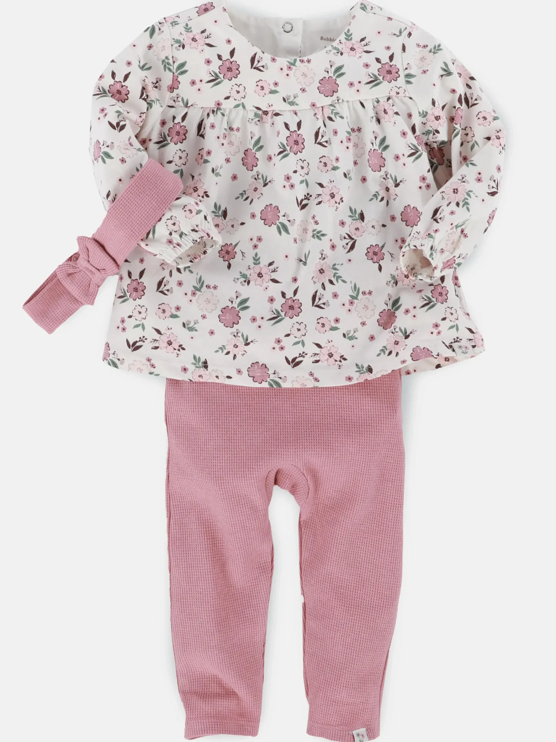 Kinder Bubble Gum Baby Mädchen Set, 3tlg., best. aus Tunika, Leggings und Stirnband
