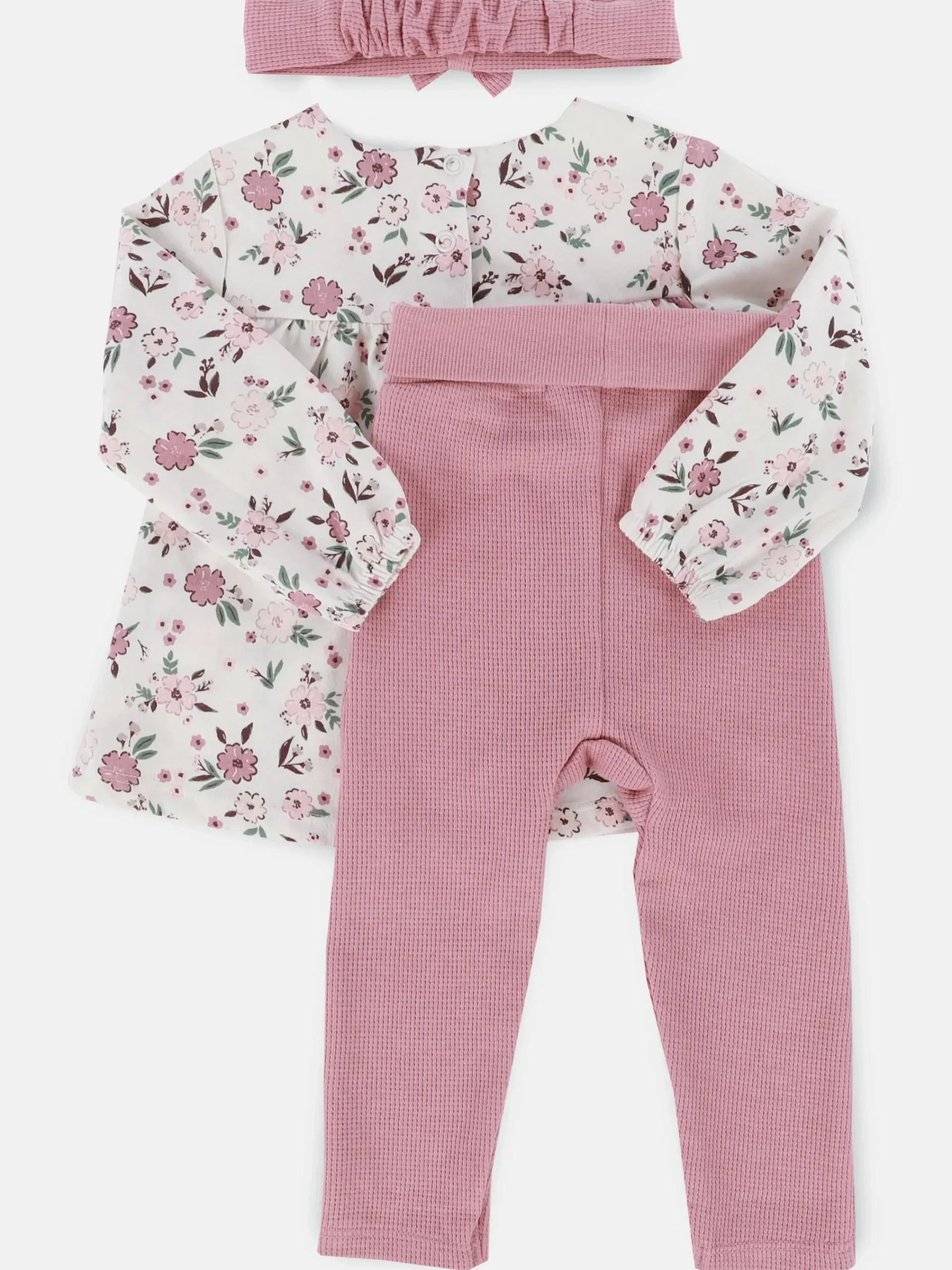 Kinder Bubble Gum Baby Mädchen Set, 3tlg., best. aus Tunika, Leggings und Stirnband