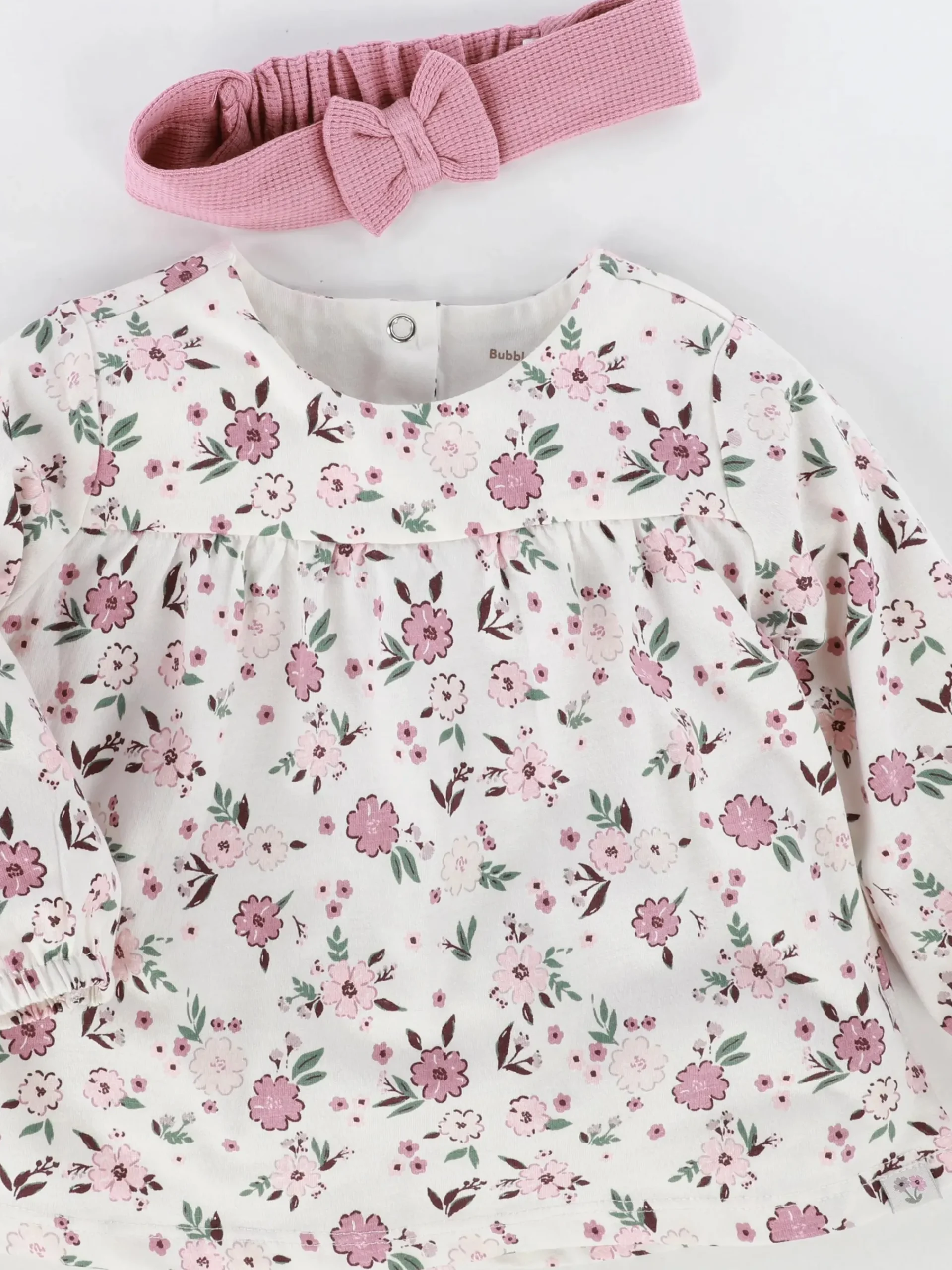 Kinder Bubble Gum Baby Mädchen Set, 3tlg., best. aus Tunika, Leggings und Stirnband