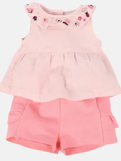 Kinder Bubble Gum Baby Mädchen Set, 2tlg., best. aus Tunmika und Hose