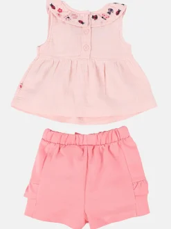 Kinder Bubble Gum Baby Mädchen Set, 2tlg., best. aus Tunmika und Hose