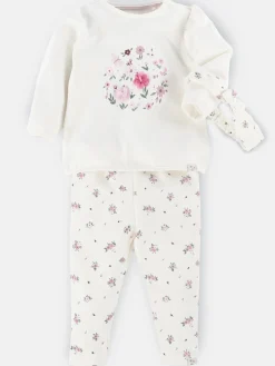 Kinder Bubble Gum Baby Mädchen Set, 3tlg., best. aus Hose, Sweatshirt und Stirnband