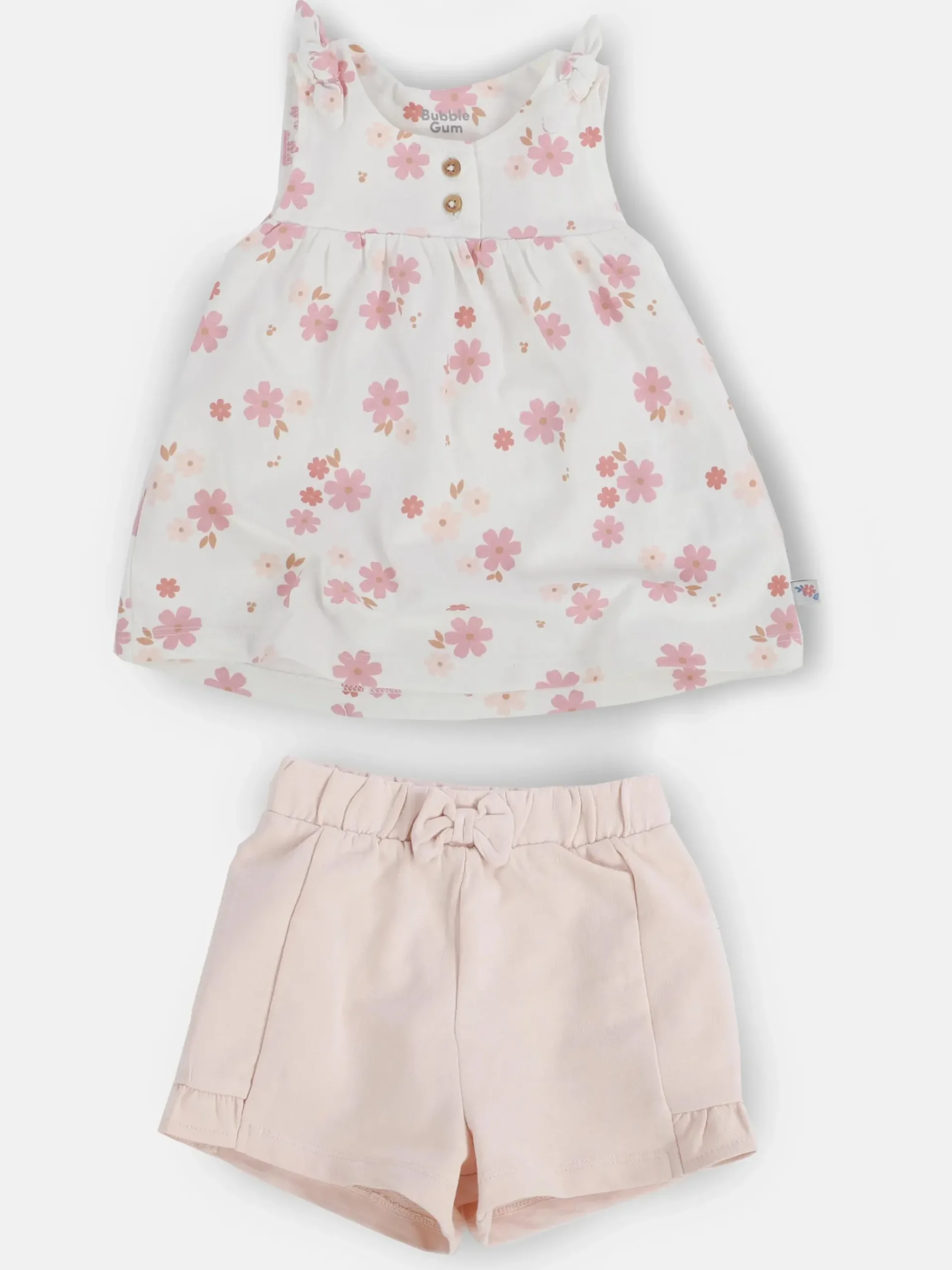 Kinder Bubble Gum Baby Mädchen Set,2tlg., best. aus Top und Hose