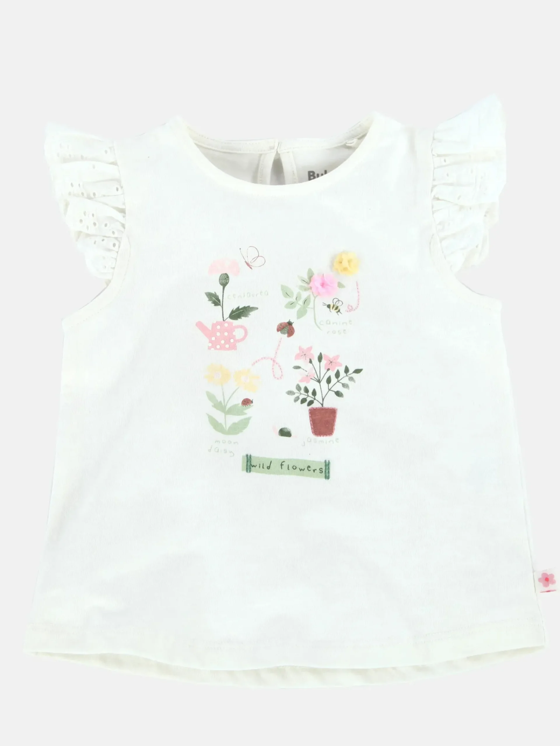 Kinder Bubble Gum Baby Mädchen Shirt mit Blumenprint