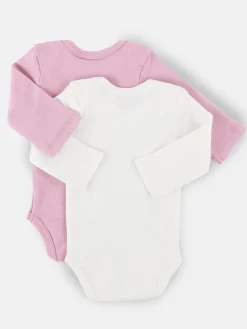 Kinder Bubble Gum Baby Mädchen Sprüche Bodies im 2er Pack