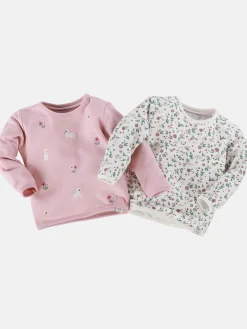 Kinder Bubble Gum Baby Mädchen Sweatshirt im 2er Pack