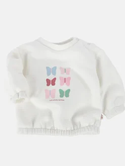 Kinder Bubble Gum Baby Mädchen Sweatshirt mit Schmetterlingsmotiv