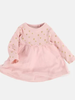Kinder Bubble Gum Baby Mädchen Tüllkleid mit Glitzerprint