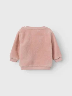 Kinder name it Baby Pullover aus Teddystoff