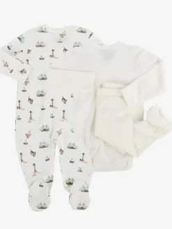 Kinder Bubble Gum Baby Strampler Set, best. aus Body, Strampler, Hose und Mütze