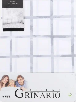 Villa Grinario Bettwäsche mit Muster 135x200cm