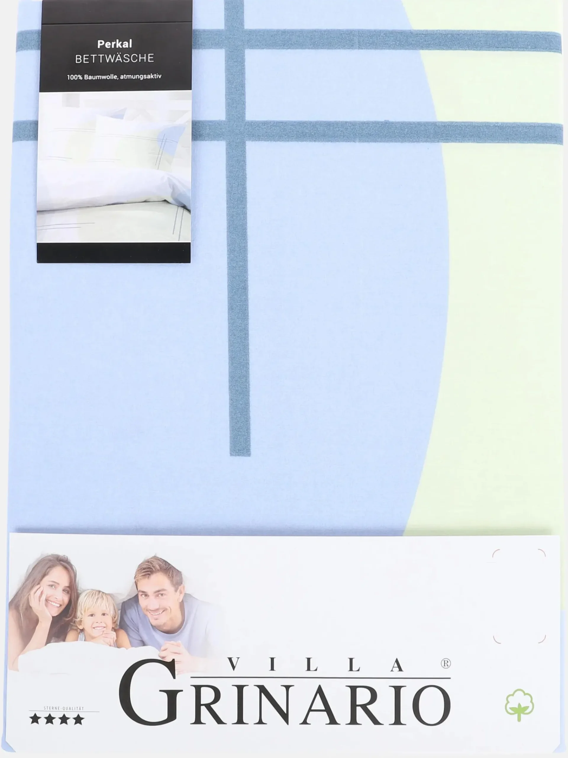 Villa Grinario Bettwäsche mit Muster 135x200cm