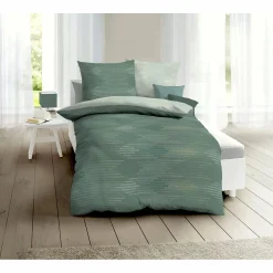 Kaeppel I Biberbettwäsche Ikat, 135x200cm