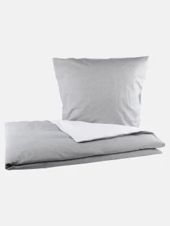 Biberna Biberbettwäsche im schlichten Dessin 135x200cm