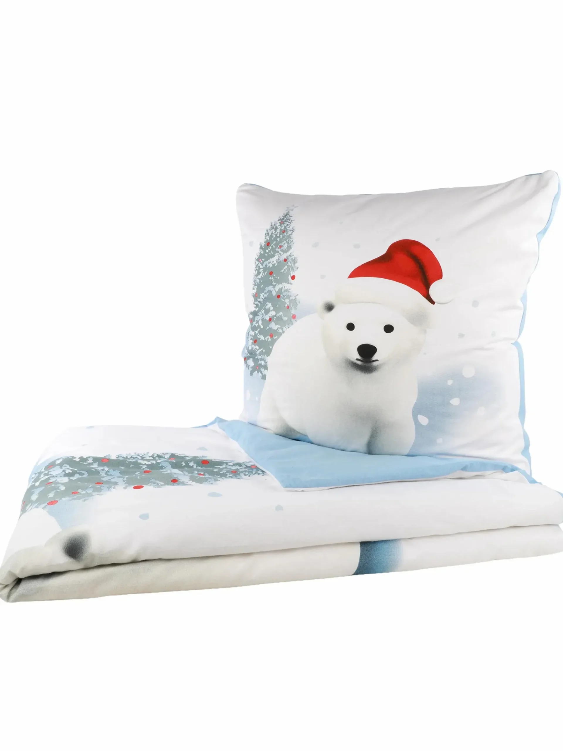 Dream House Biberbettwäsche mit Eisbär Motiv, 135x200cm
