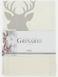 Dream House Biberbettwäsche mit Hirschmotiv 135/200cm